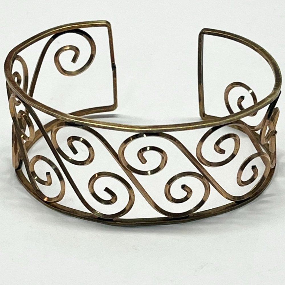 Vintage Gold Filled Cuff Bracelet